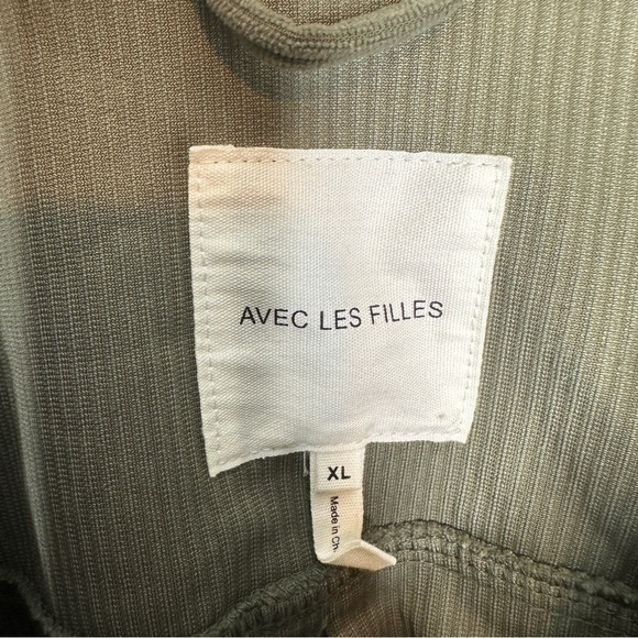 Avec Les Filles Oversized Green Corduroy Jacket - Picture 4 of 8